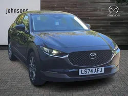 Blue Used 2024 Mazda CX-30 Exclusive-Line SUV | £21,049 (A bit pricey)