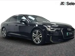 Black Used 2018 Audi A6 S-Line Sedan | £17,300 (Fair price)