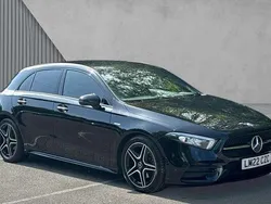 Black Used 2022 Mercedes A180 AMG Line Premium Hatchback | £22,667 (Expensive)