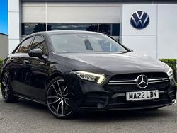Black Used 2022 Mercedes A35 AMG Premium Sedan | £27,490 (Good price)