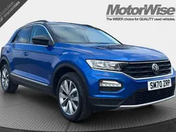 Blue Used 2021 VW T-Roc Design SUV | £13,495