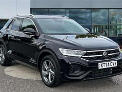 Black New 2025 VW T-Roc R-line SUV | £28,696 (Fair price)