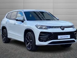Pure white Used 2025 VW Tayron R-line SUV | £40,500 (Fair price)