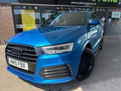 Blue Used 2015 Audi Q3 S-line plus SUV | £11,999 (Fair price)