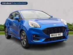 Blue Used 2022 Ford Puma ST-Line Hatchback | £13,279 (Good price)