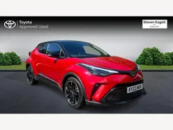 Red/black Used 2023 Toyota C-HR Sport SUV | £22,609 (A bit pricey)