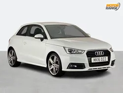 White Used 2016 Audi A1 S-Line Hatchback | £7,895 (Fair price)