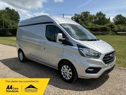 Silver Used 2019 Ford Transit Custom Limited Van | £13,990 (A bit pricey)