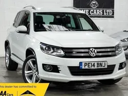 White Used 2014 VW Tiguan R-line SUV | £6,500 (Fair price)