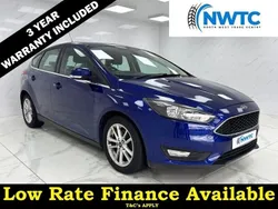 Blue Used 2015 Ford Focus Zetec Hatchback | £4,895 (Fair price)