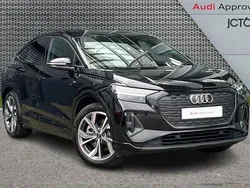 Black Used 2024 Audi Q4 Sportback e-tron Comfort SUV | £34,167