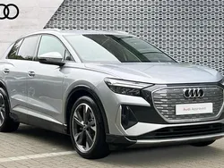 Silver Used 2021 Audi Q4 e-tron S-Line SUV | £22,991 (Fair price)