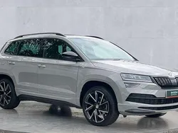 Grey Used 2021 Skoda Karoq SportLine SUV | £22,000 (Good price)