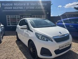 White Used 2015 Peugeot 108 Active Hatchback | £3,995 (Fair price)