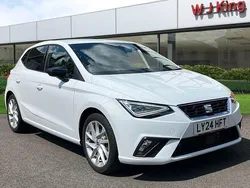 Metallic nevada white Used 2024 Seat Ibiza FR Hatchback | £17,295 (Fair price)