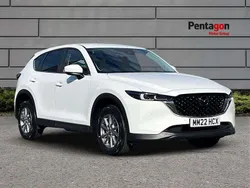 White Used 2022 Mazda CX-5 SUV | £20,350 (Good price)