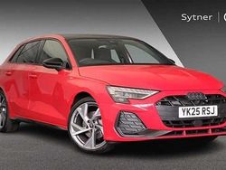 Red New 2025 Audi A3 Black Edition Hatchback | £39,000 (Fair price)