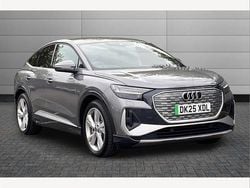 Grey Used 2025 Audi Q4 Sportback e-tron S-Line SUV | £44,095 (Good price)