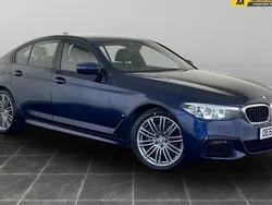 Blue Used 2019 BMW 530e M Sport Sedan | £13,295 (Fair price)