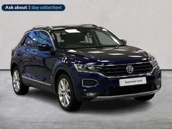 Blue Used 2018 VW T-Roc SEL SUV | £19,830 (Fair price)