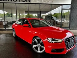 Red Used 2013 Audi A4 Black Edition Sedan | £7,495 (Fair price)