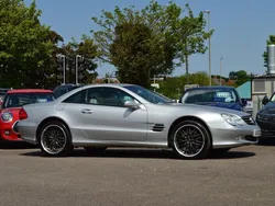 Diamond silver Used 2003 Mercedes SL500 Cabriolet | £6,775 (Fair price)