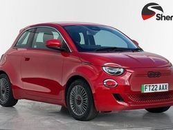 Red Used 2022 Fiat 500e Red Hatchback | £12,398 (Good price)
