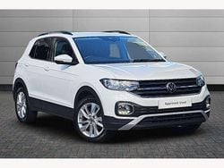 Pure white Used 2021 VW T-Cross Active SUV | £18,750 (Fair price)