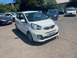White Used 2014 Kia Picanto 2 Hatchback | £2,495 (Good price)