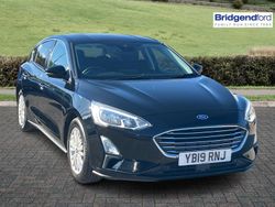 Black Used 2019 Ford Focus Titanium Hatchback | £8,850 (Fair price)