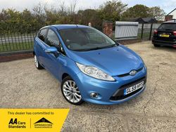 Blue Used 2009 Ford Fiesta Titanium Hatchback | £3,995 (A bit pricey)