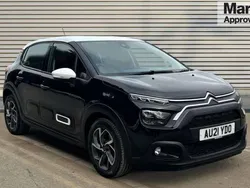 Black Used 2021 Citroën C3 Flair Hatchback | £10,756 (Fair price)