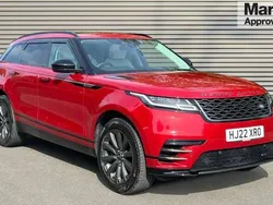 Red Used 2022 Land Rover Range Rover Velar SE Dynamic SUV | £34,571 (Good price)