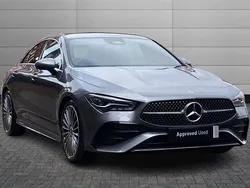 Grey Used 2024 Mercedes CLA180 AMG Line Premium Sedan | £28,490 (Fair price)