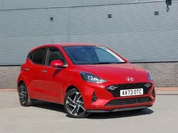 Red Used 2023 Hyundai i10 Premium Hatchback | £15,998 (Fair price)
