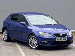Blue Used 2018 Seat Leon SE Dynamic Hatchback | £11,495 (A bit pricey)