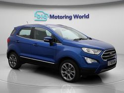 Blue Used 2018 Ford Ecosport Titanium SUV | £9,864 (Fair price)