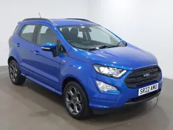 Blue Used 2022 Ford Ecosport ST-Line SUV | £14,498 (A bit pricey)