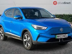Metallic battersea blue Used 2023 MG ZS SE Sedan | £15,850 (Fair price)