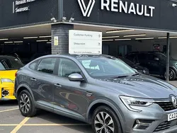Metallic metallic grey Used 2021 Renault Arkana Iconic SUV | £15,712 (Fair price)