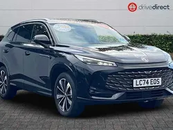 Metallic black pearl Used 2024 MG HS Trophy SUV | £20,995 (Expensive)