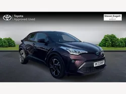 Mauve/purple Used 2022 Toyota C-HR Design SUV | £20,685 (Fair price)