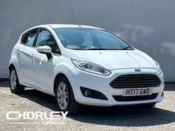 White Used 2017 Ford Fiesta Zetec Hatchback | £6,851 (Fair price)