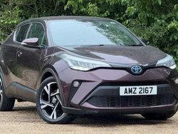 Deep amethyst Used 2022 Toyota C-HR Design SUV | £19,995 (Fair price)