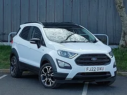 White Used 2022 Ford Ecosport Active SUV | £13,498 (Fair price)