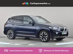 Black Used 2022 BMW iX3 M Sport SUV | £28,197 (Good price)