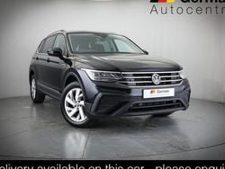 Black Used 2022 VW Tiguan Allspace Life SUV | £20,600 (Good price)