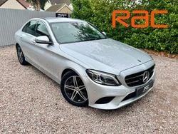 Silver Used 2018 Mercedes C220 Premium Sedan | £13,995 (Fair price)