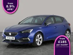 Blue Used 2021 Seat Leon FR Hatchback | £14,432 (Fair price)