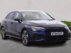 Blue Used 2024 Audi A3 Black Edition Hatchback | £29,575 (Expensive)